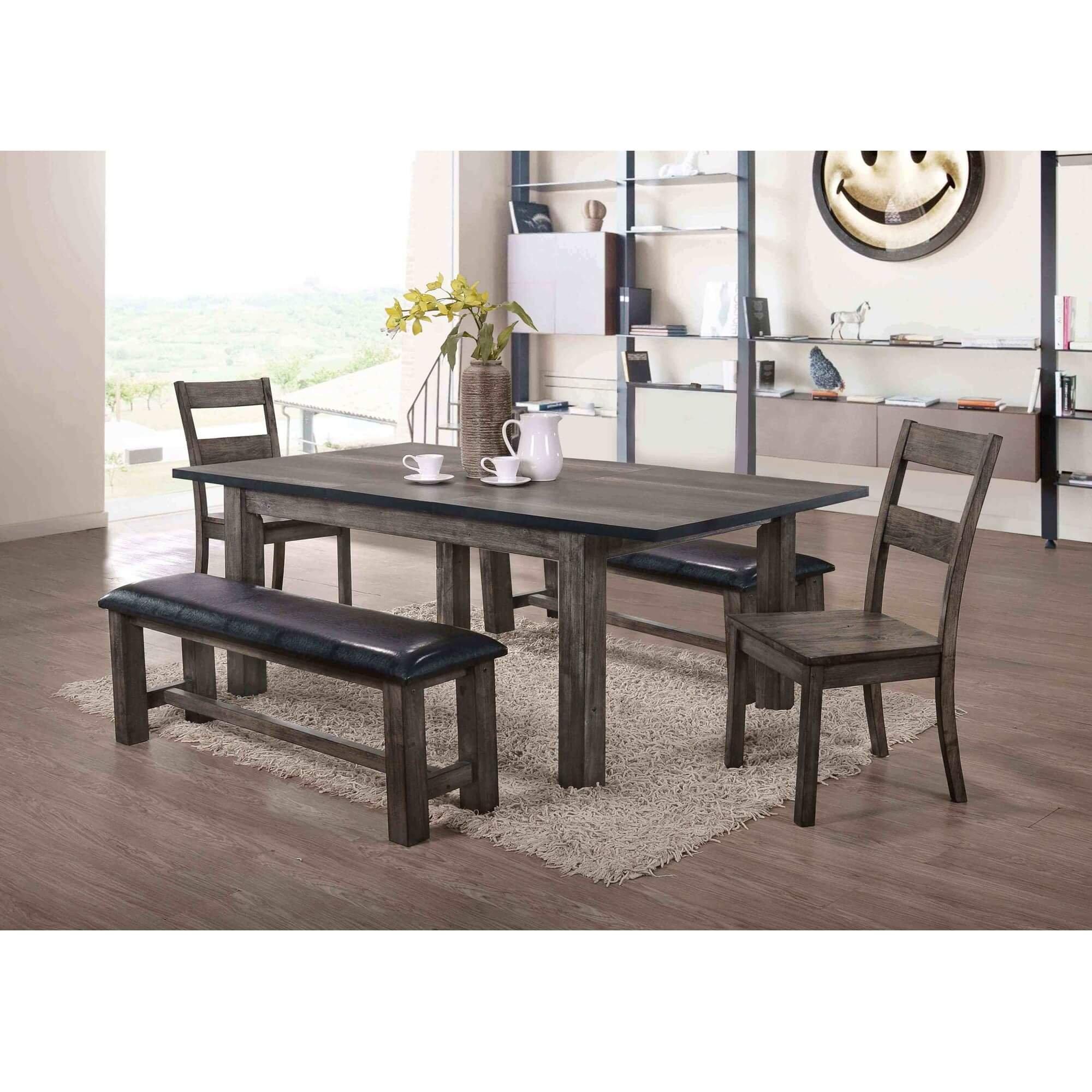 Rent to Own Elements International 6Piece Nathan Dining Room